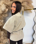 GUESS PONCHO AW5661POL03 - BNN BEIGE