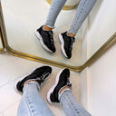 GUESS SPORTY SNEAKER FLTBRZLEA12 - BLACK