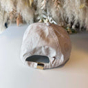 GUESS PRINTED PEONY LOGO CAP AW5502POL01 - STONE