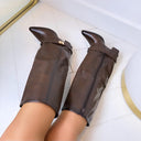 JILL LAARS DES8072 - BROWN/PU