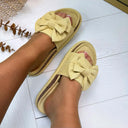 DUBBELE STRIK SLIPPER 3890 - YELLOW