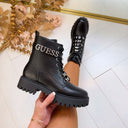 GUESS BESTSELLER BOOT FLFFICELE10 - BLACK/SILVER**