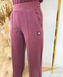 GUESS OLYMPE STRAIGHT PANTS V6YB18K4315 - G596 BORDEAUX