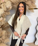 GUESS PONCHO AW5661POL03 - BNN BEIGE