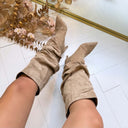 PLOOI SUEDINE LAARS DES8580 - KHAKI/SUE