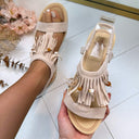 FRINGE KRAALTJES SANDAAL AM-322