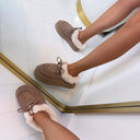 INDY PANTOFFEL 8-518 - KHAKI