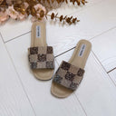 *LAATSTE MAAT 37* STEVE MADDEEN ZADAR SLIPPER 5263 - BROWN