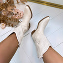 DIANA COWBOY STIEFEL CC2332 - BEIGE