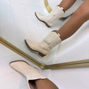 DIANA COWBOY STIEFEL CC2332 - BEIGE