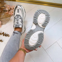 STEVE MADDEN AMPLE SNEAKER 9822 - BRONZE CLAIR