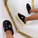 CHARM PANTOFFEL 9271 - BLACK