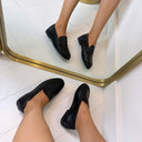 LEATHER LOOK INSTAPPER 68-428 - BLACK