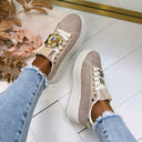 ROSA EMBLEM SNEAKER 9213 - TAUPE