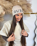 GUESS GLITTER BEANIE AW5398POL01 - STONE