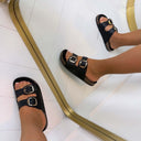 KRETA SLIPPER HY5555 - BLACK