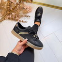 GUESS CHARM LOGO SNEAKER FLFJA2ELE12 - BLACK