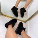 REAL LEATHER UGIE BOOT 2520 - BLACK