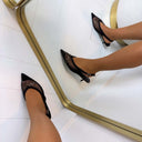SPARKLY HEEL 9869 - BLACK