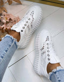 BALI LACE SNEAKER LS-700 - WHITE