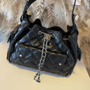 STEVE MADDEN BMICKI BAG 2706 - BLACK/NICKLE