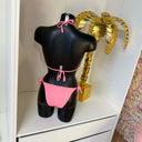 GUESS BEACH IVY TRIANGLE BIKINI TOP E6GJ34MC040 -  FK0H NEON ROZE