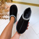 REAL LEATHER PANTOFFEL 2522 - BLACK