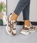 SPARKLY SNEAKER A88-231 - KHAKI