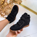 WEDGE BOOT 7109 - BLACK