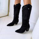 BOTTES SUEDINE VEGAS DES8076 - KAKI/DAIM