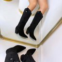 BOTTES SUEDINE VEGAS DES8076 - KAKI/DAIM