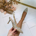 TALON FLEUR SCINTILLANT LT005 - OR