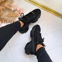 STEVE MADDEN SNEAKER MAC-E 0019 - BLACK/BLACK