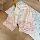 GUESS LILY 4G JACQUARD SCARF V6BZ12Z1755 - G012 BEIGE