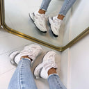 NANA SNEAKER B-906 - WHITE/GREY