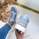 LIU JO AMAZING 43 BIS SNEAKER BA6031 PX027 - COW SUEDE/MESH AIR