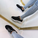 GUESS SPORTY SNEAKER FLTBRZLEA12 - BLACK