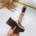 MAU PANTOFFEL S595 - COFFEE