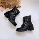 **LAATSTE MAAT 36** BESTSELLER BOOT A-271 - BLACK/SILVER
