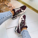 STEVE MADDEN SNEAKER SEDGWICK 5441 - WINE/GREY