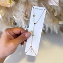 DIAMOND KLAVER HAND CHAIN TT-0058 - GOLD
