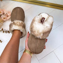 MELLOW PANTOFFEL X27-PL - KHAKI
