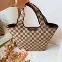 STEVE MADDEN BDOLORES BAG 2691 - BRN/JACQUD