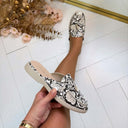 NALA SLIP-ON DES8016 - SCHWARZ/WILDL