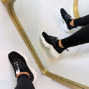 STEVE MADDEN MATCH-E SNEAKER 4643 - **BLACK**