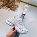 SPARKLE SNEAKER BK-2506 - WEISS