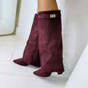 SUEDINE LOCK STIEFEL 9501A - WEINROT