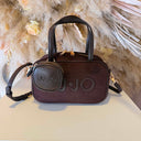 LIU JO FERIELLE BOSTON BAG AF6118/T711A - DEEP BROWN