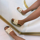 BEAR LOVE SLIPPER X01-PL - BEIGE