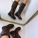 GESPJES LAARS DES698 - BROWN/PU